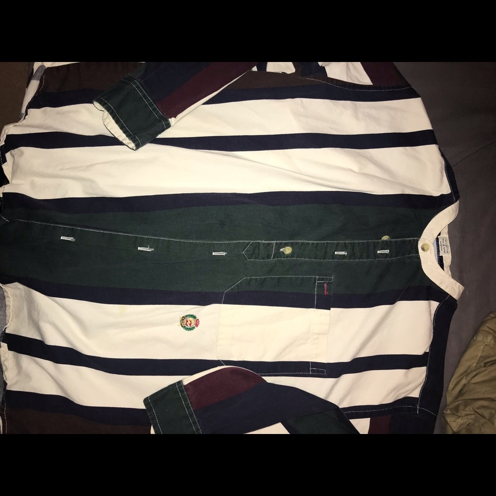 Stripe button down